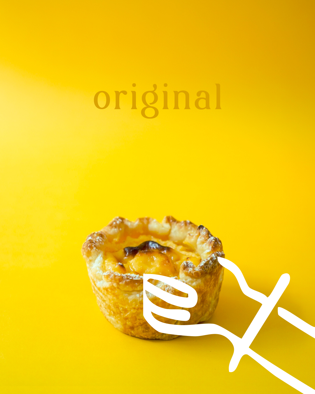 pastel de belem sabor original - La Portuguesa